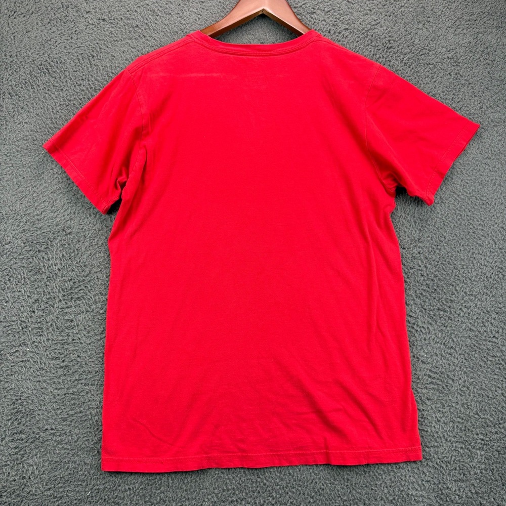 MLB Boston Red Sox Mens Medium Red Ring Spun Soft Graphic T-Shirt Genuine Merch - Picture 6 of 7